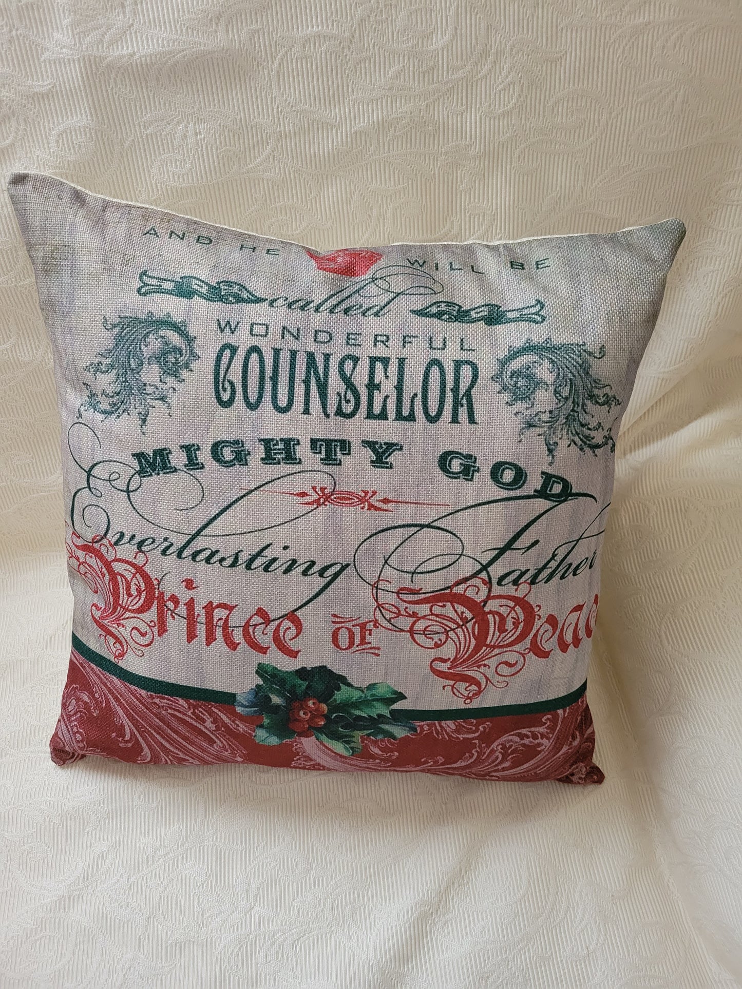 Victorian-inspired Christmas Pillow Covers